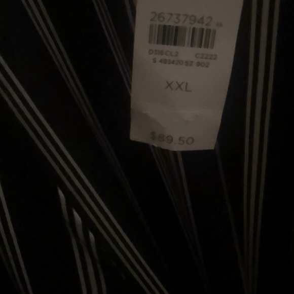 Loft black and white striped dress - Picture 4 of 5